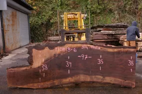 110818-06 Oregon Black Walnut Slab