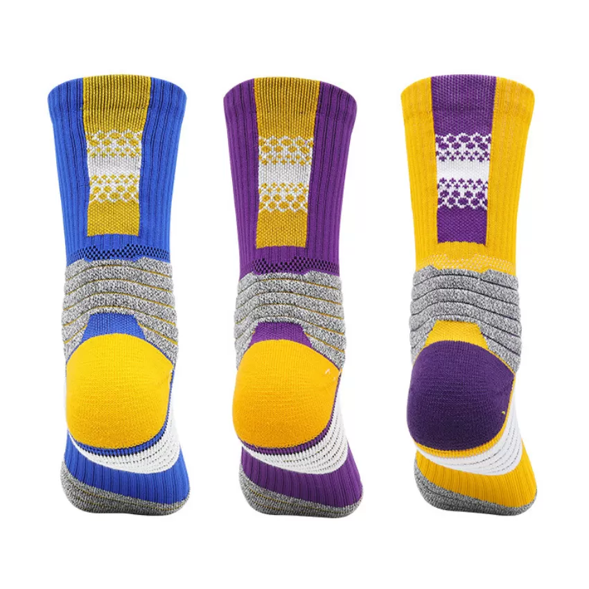 3 Pack Padded Sole Sports Trainer Socks