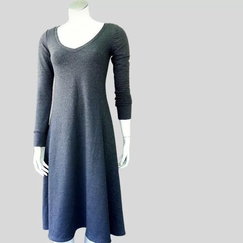 A-line organic cotton dress