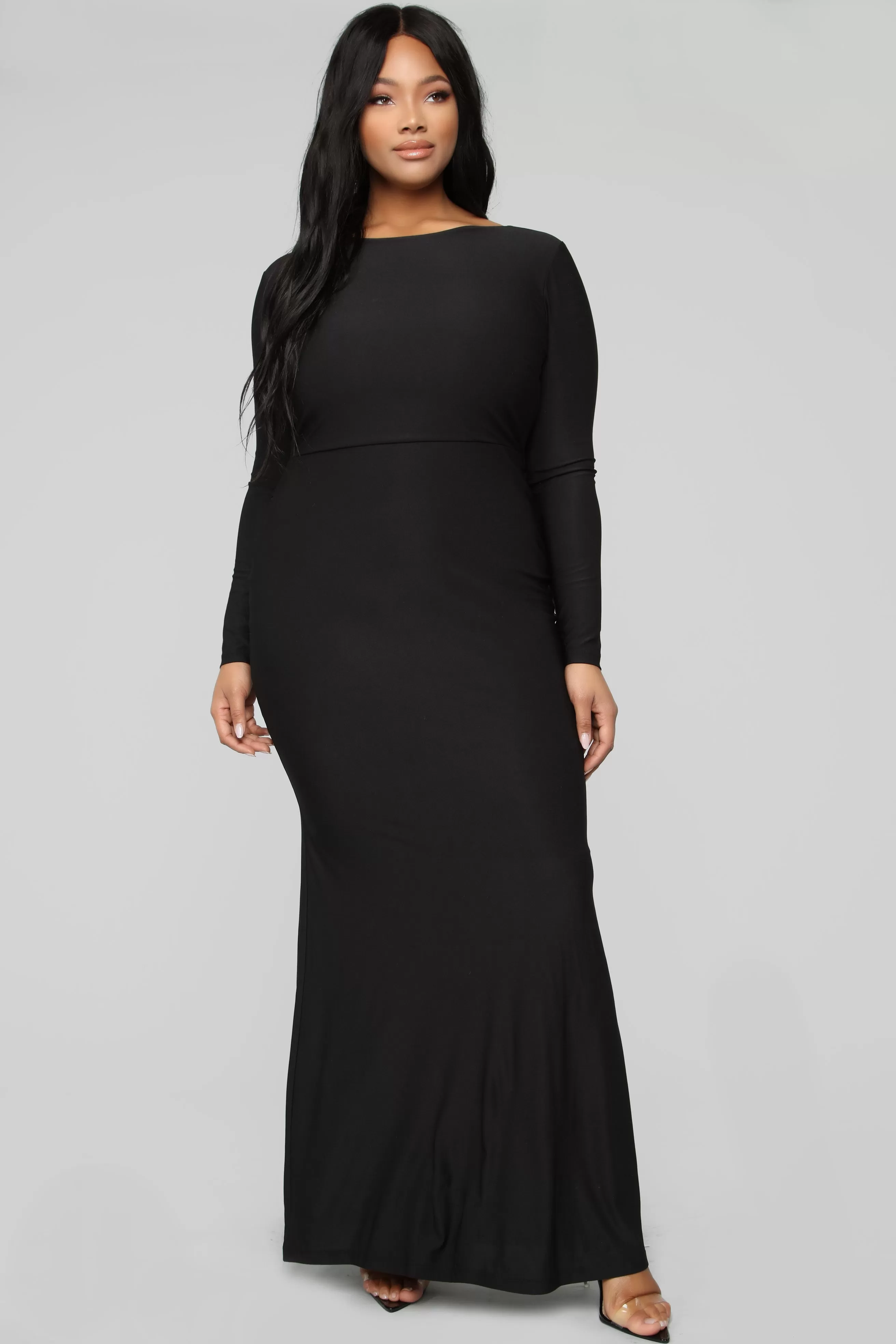 A Little Romance Gown - Black