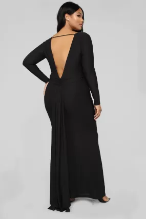 A Little Romance Gown - Black