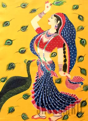 A Nayaika: Indian Miniature