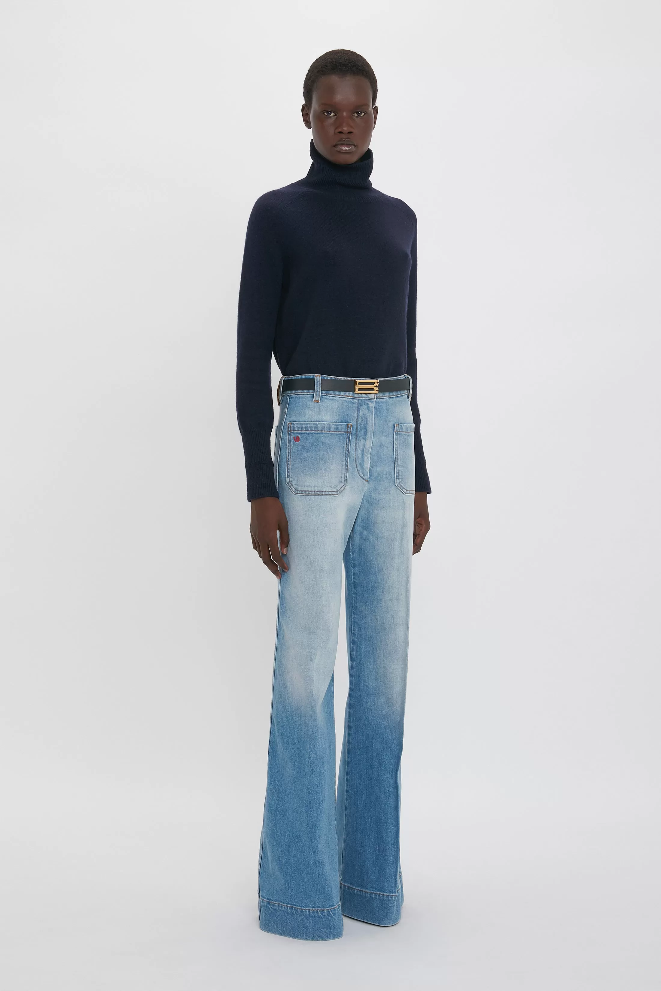 Alina High Waisted Jean In Light Summer Wash