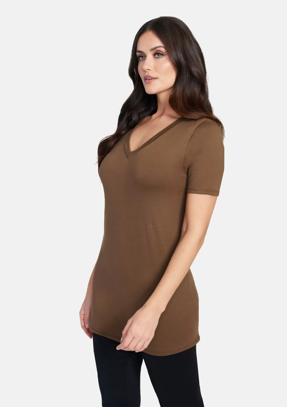 Alloy Basics – Tall V-Neck Tee