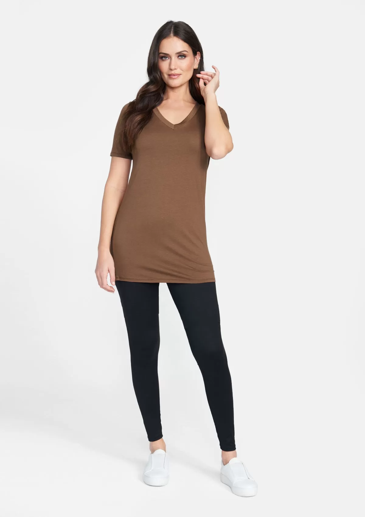 Alloy Basics – Tall V-Neck Tee