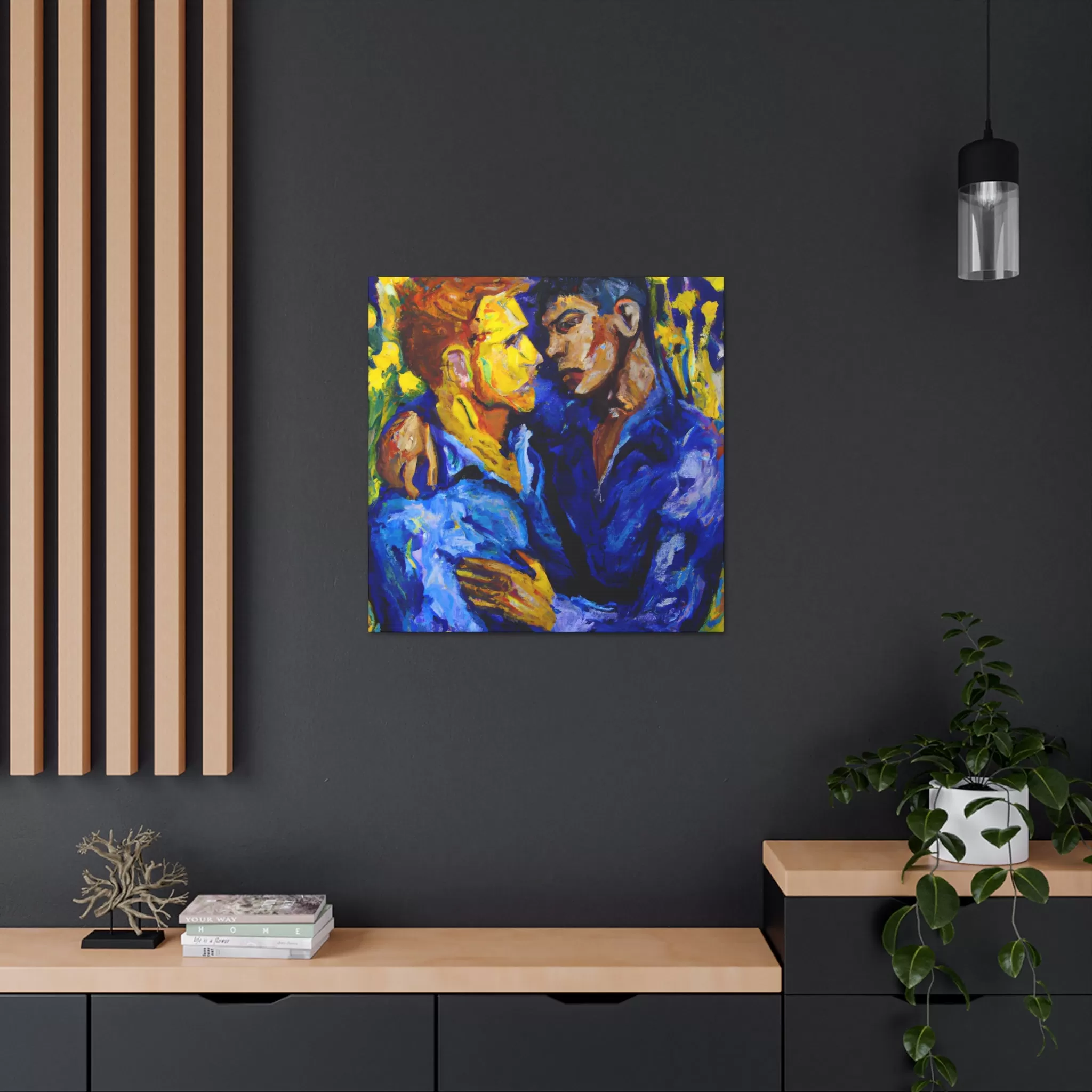 Arcadius - Gay Couple Wall Art