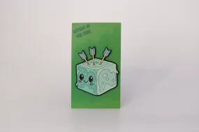 Arrow Cube - Enamel Pin