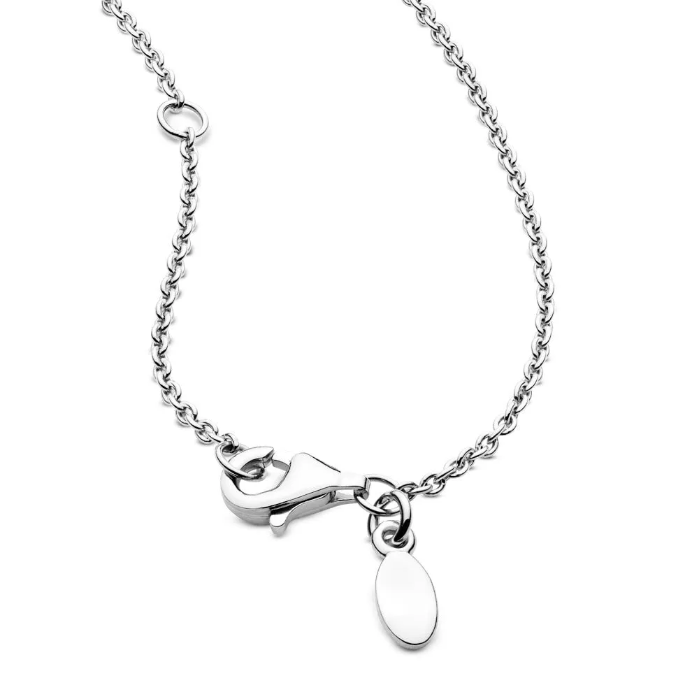 AUTHENTIC SILVER 925 CLASSIC CHAIN NECKLACE