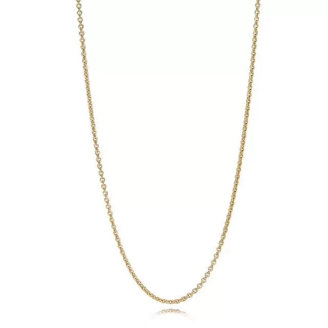 AUTHENTIC SILVER 925 CLASSIC CHAIN NECKLACE