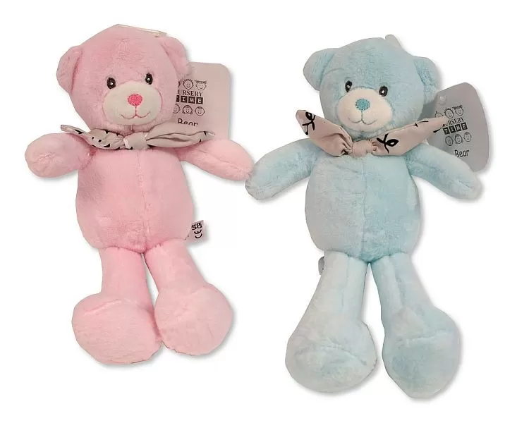 Baby Bear Toy with Long Legs and Bow (30cm) (PK6) GP-25-1242