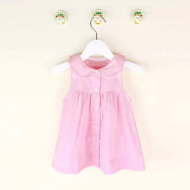 Baby Girl sleeveless dress for 1-4 years infant clothing