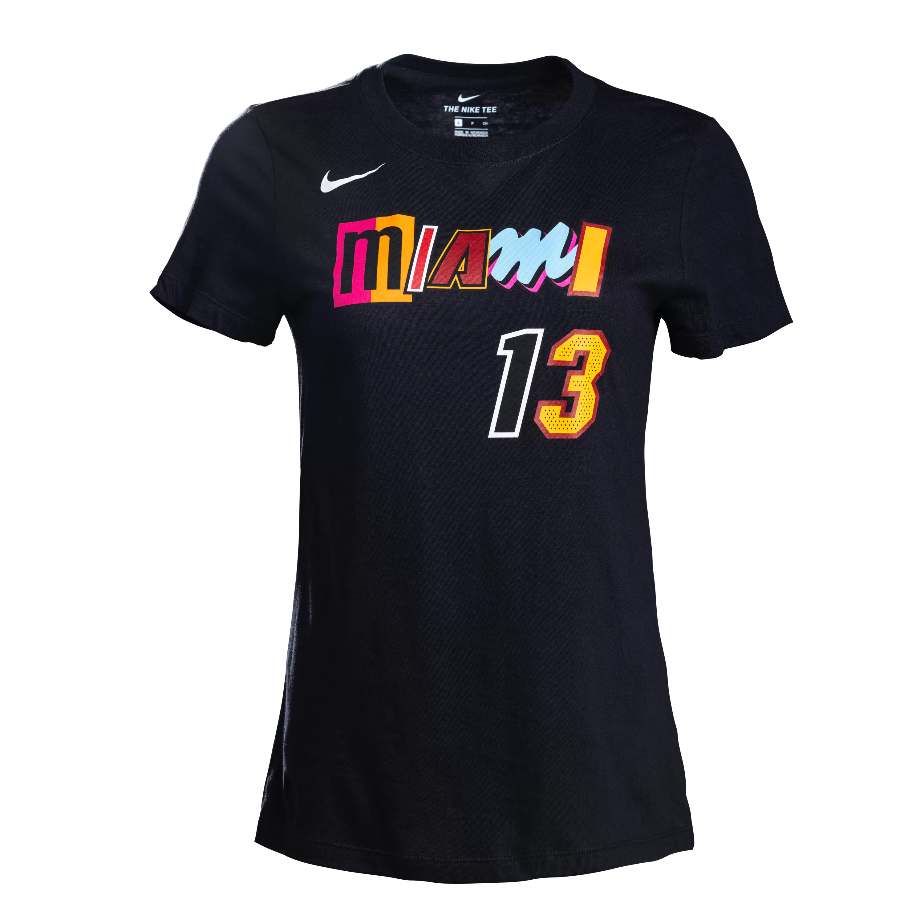 Bam Adebayo Nike Mashup Name & Number Women's Tee