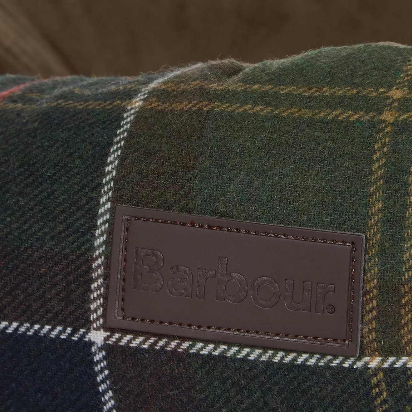 Barbour 30in Luxury Dog Bed Classic Tartan