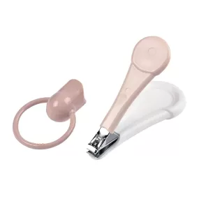 Beaba Baby Nail Clippers - Old Pink