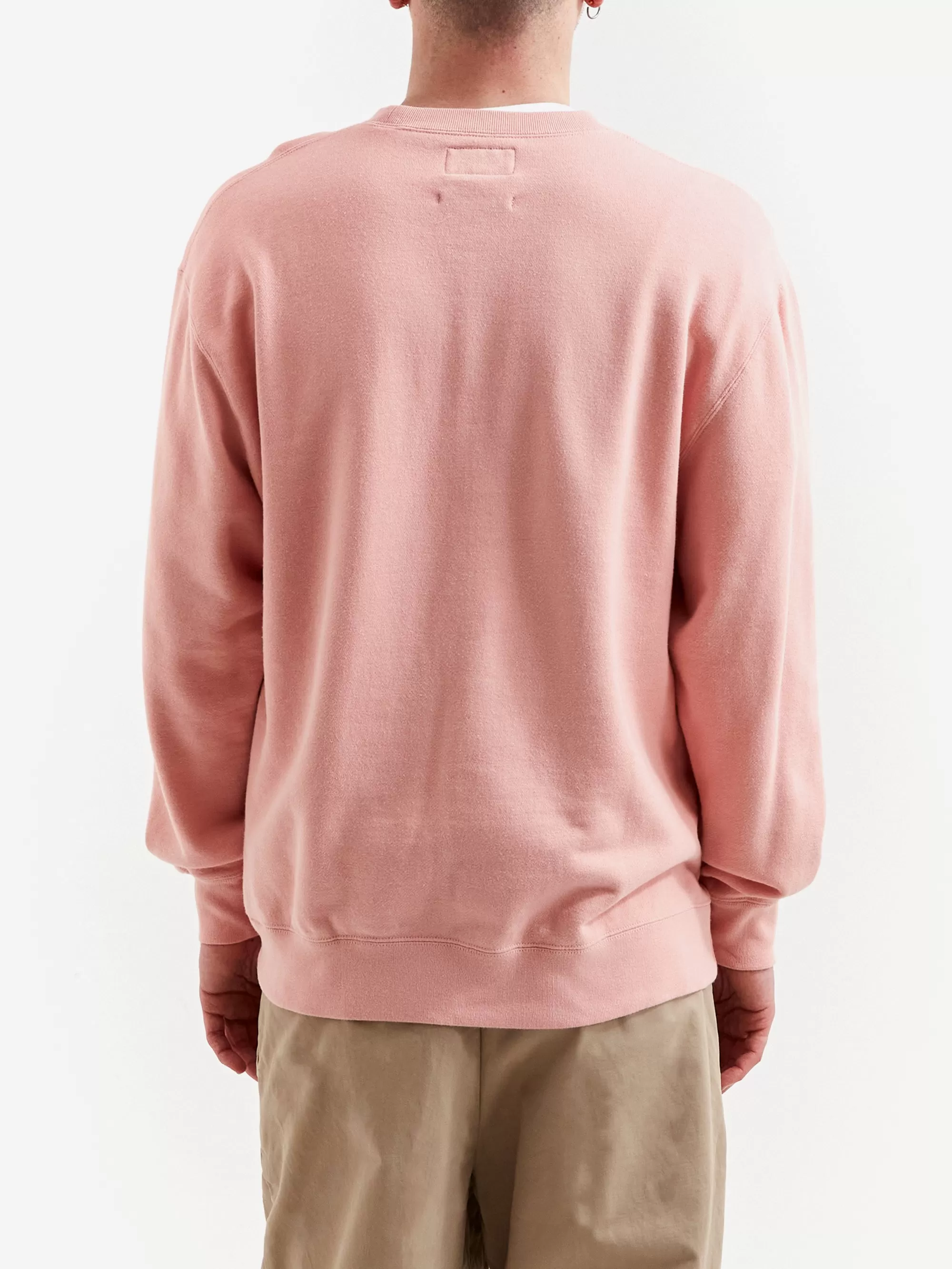 Beams Plus Crewneck Sweater - Pink