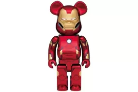 Bearbrick x Ironman Happy Lottery (2021 Version) 400% Red