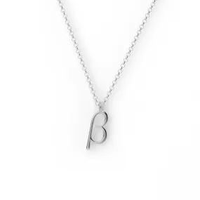 beta necklace | silver