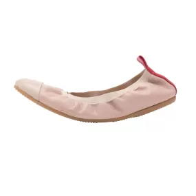 Bibiana - Pink with Red Ballet Flat