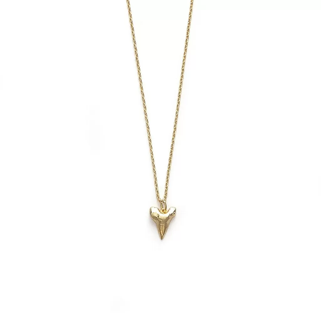 Bite Me Necklace, Gold