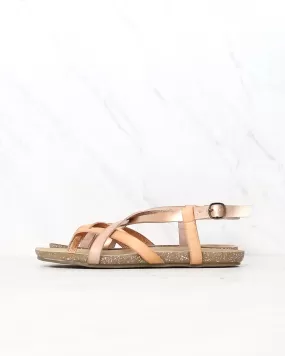 Blowfish - Women's Granola Fisherman Sandal in Blonde/Pearl Rose Gold/Blush