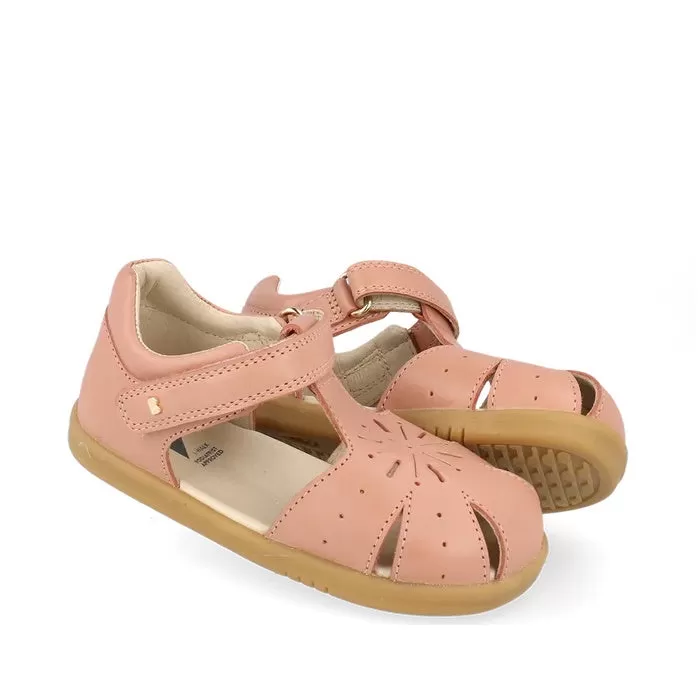 Bobux Kids Plus KP Leather Sandal Compass Rose Pink 841704