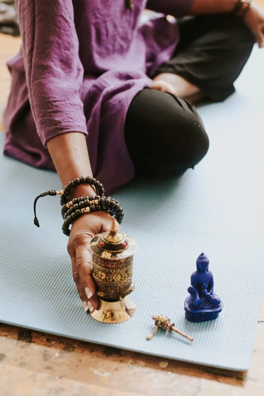 Bone and Skull Impermanence Mala & Bracelet Set