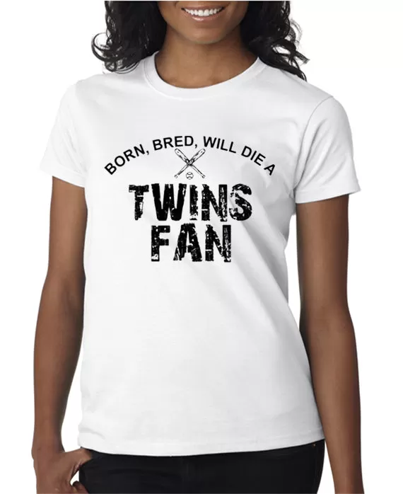 Born Bred Will Die a Twins Fan T-shirt