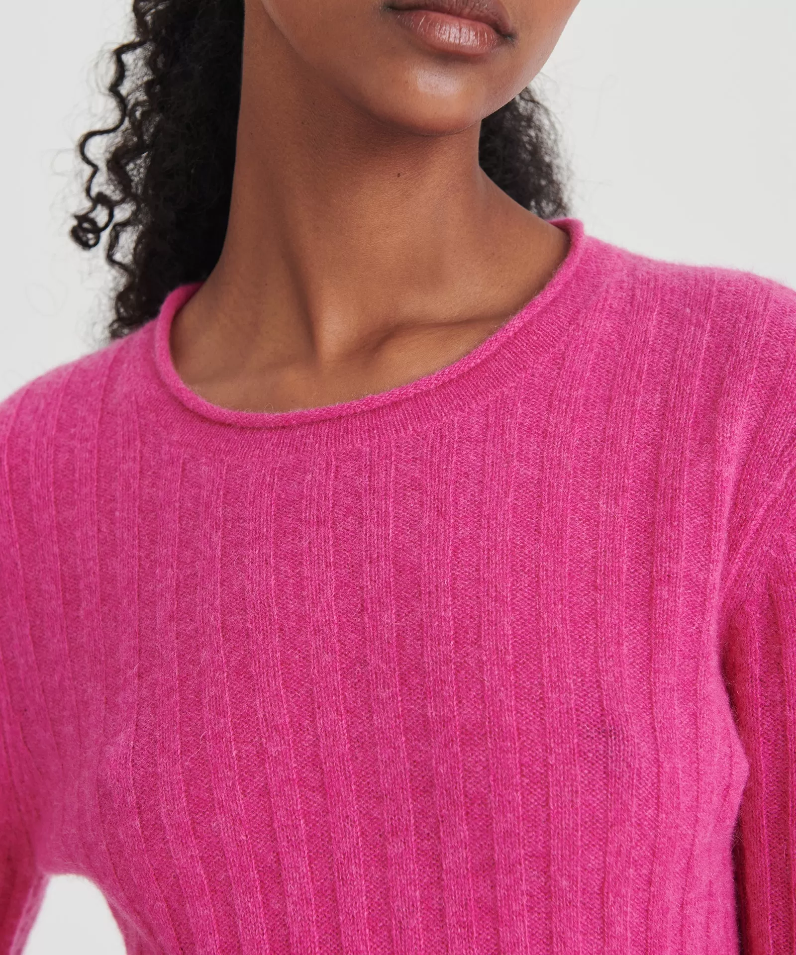 Cashmere Ribbed Sweater