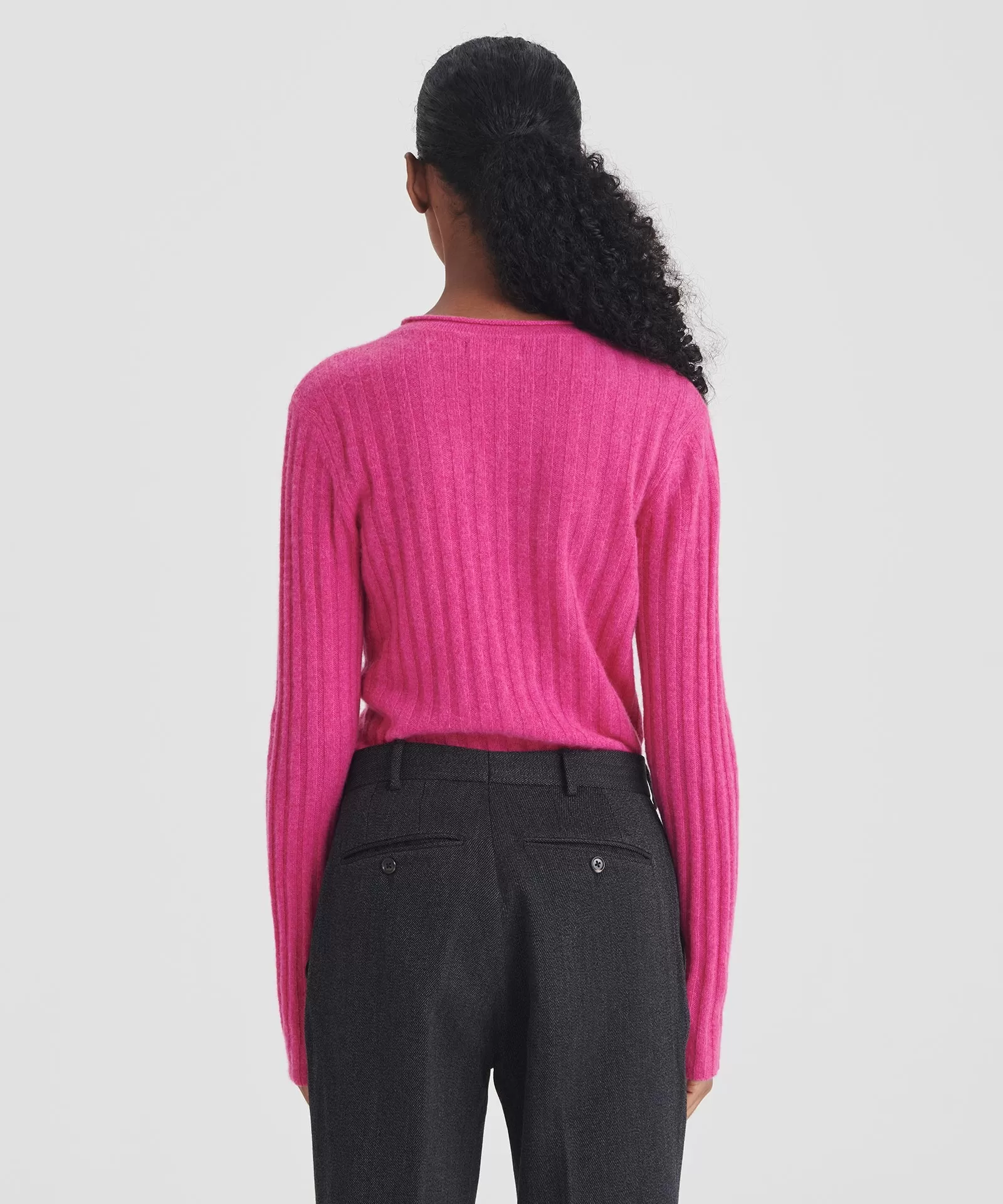 Cashmere Ribbed Sweater