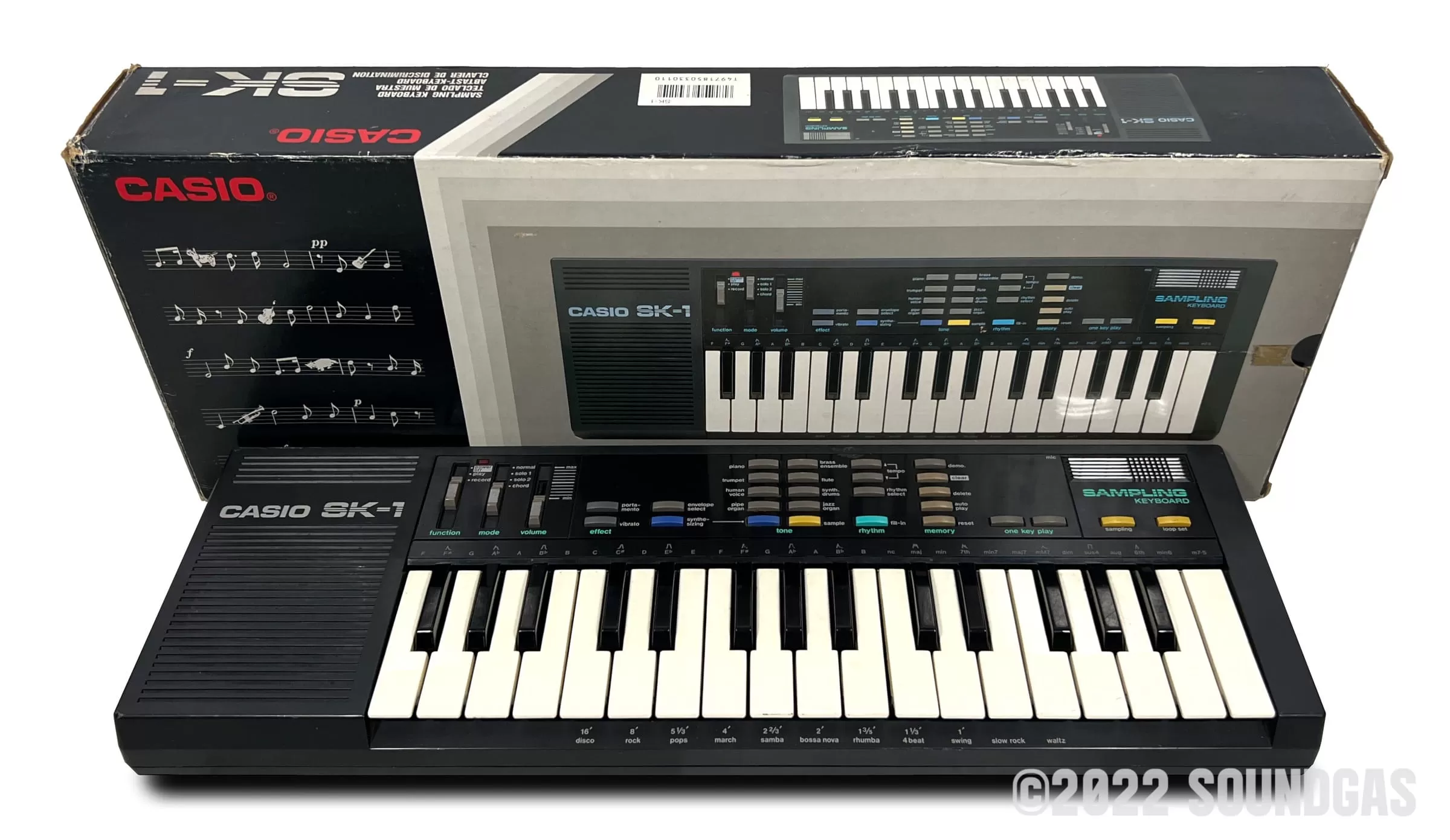 Casio SK-1 Sampling Keyboard, Boxed