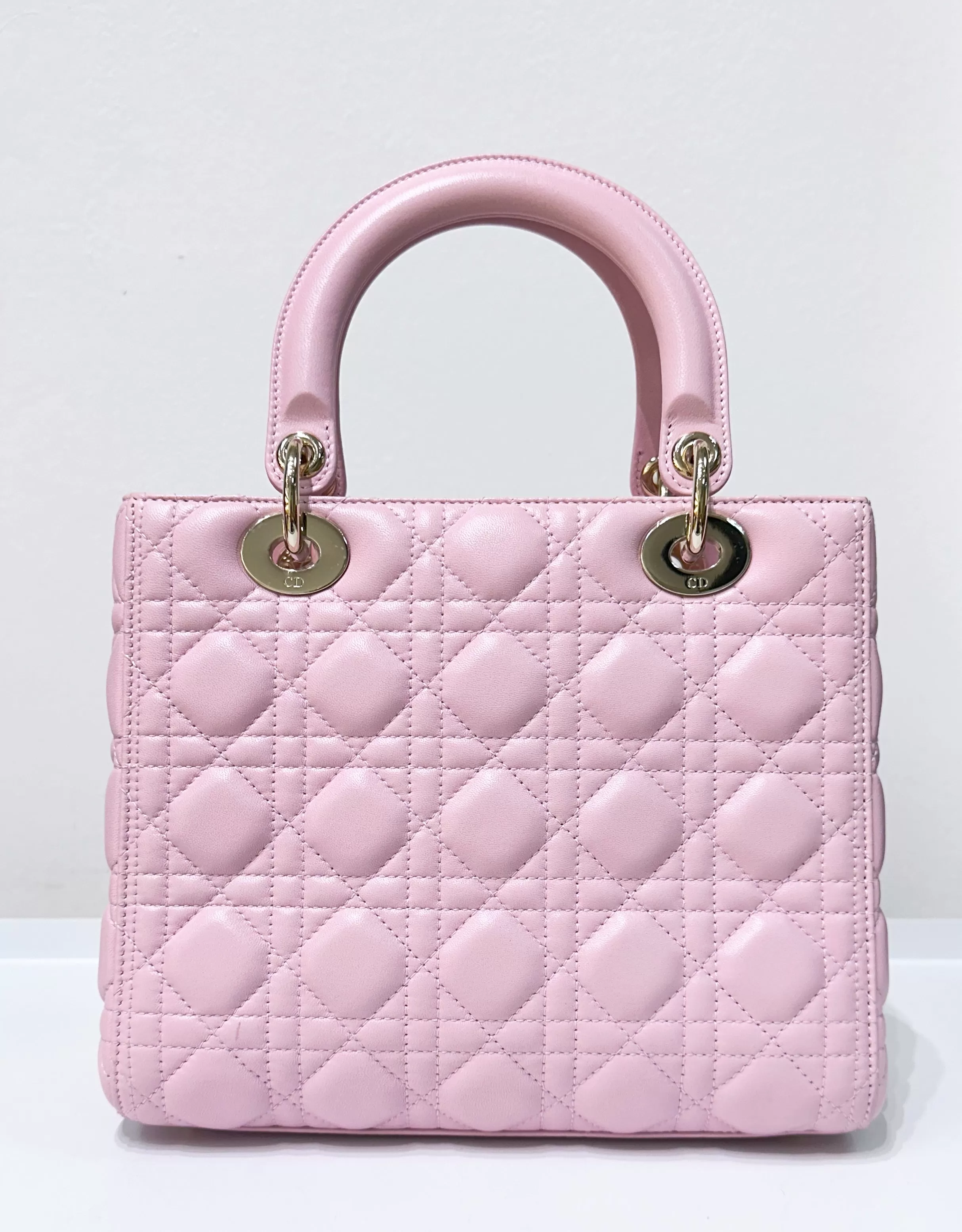 Christian Dior Medium Lady Dior Bag Pink