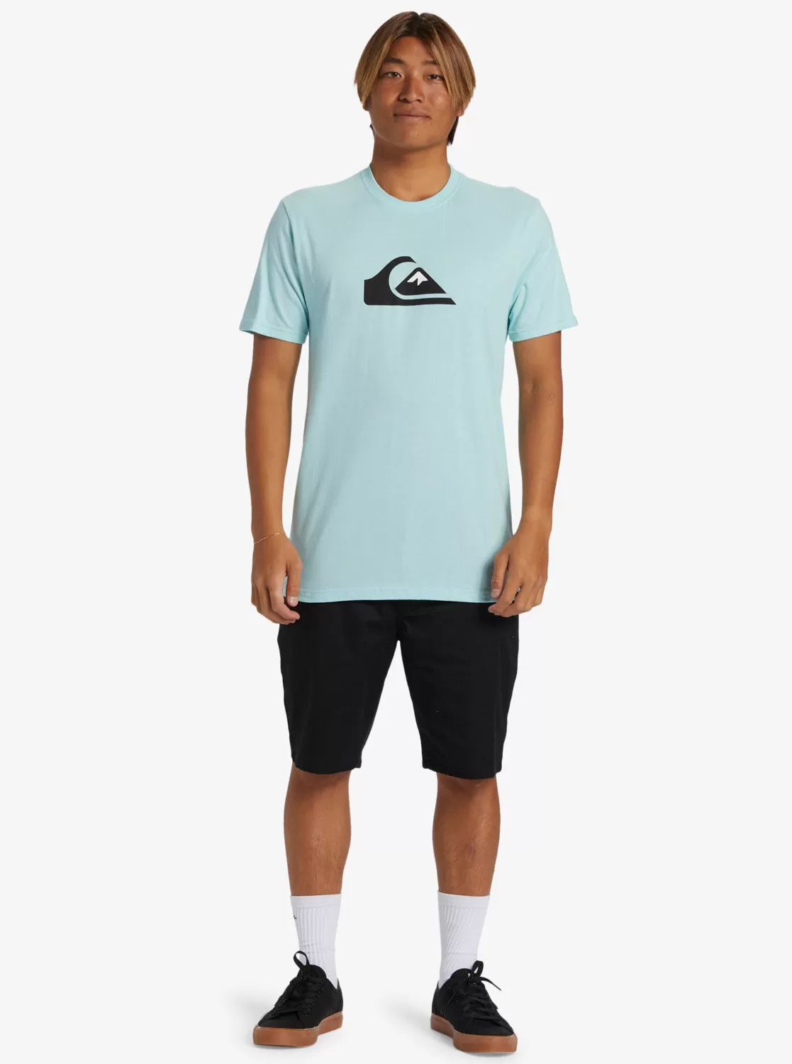 Comp Logo T-Shirt - Pastel Turquoise