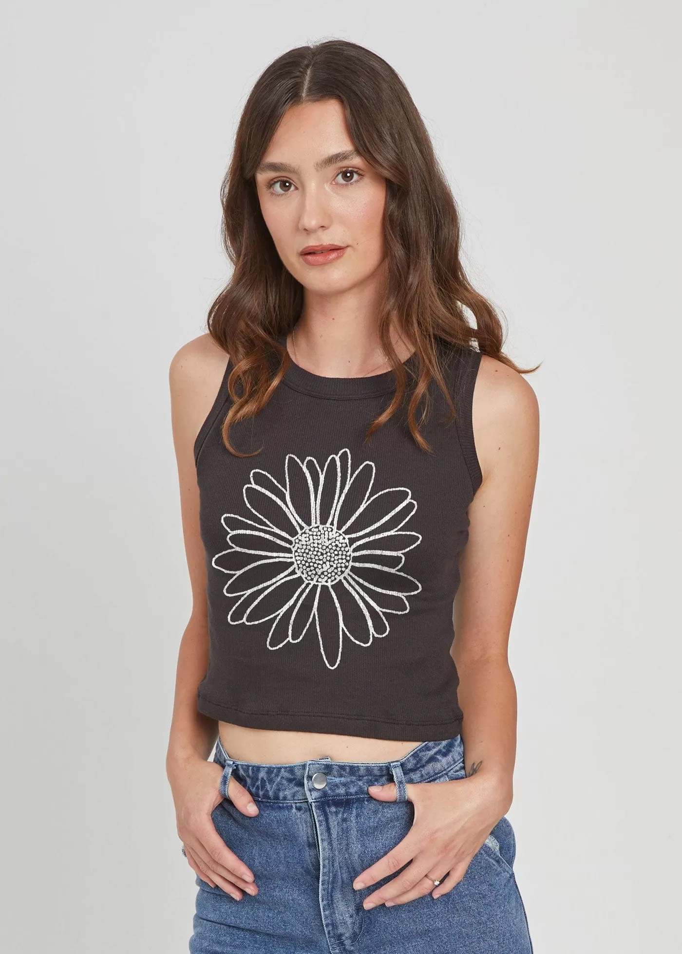 Daisy Outline Tank