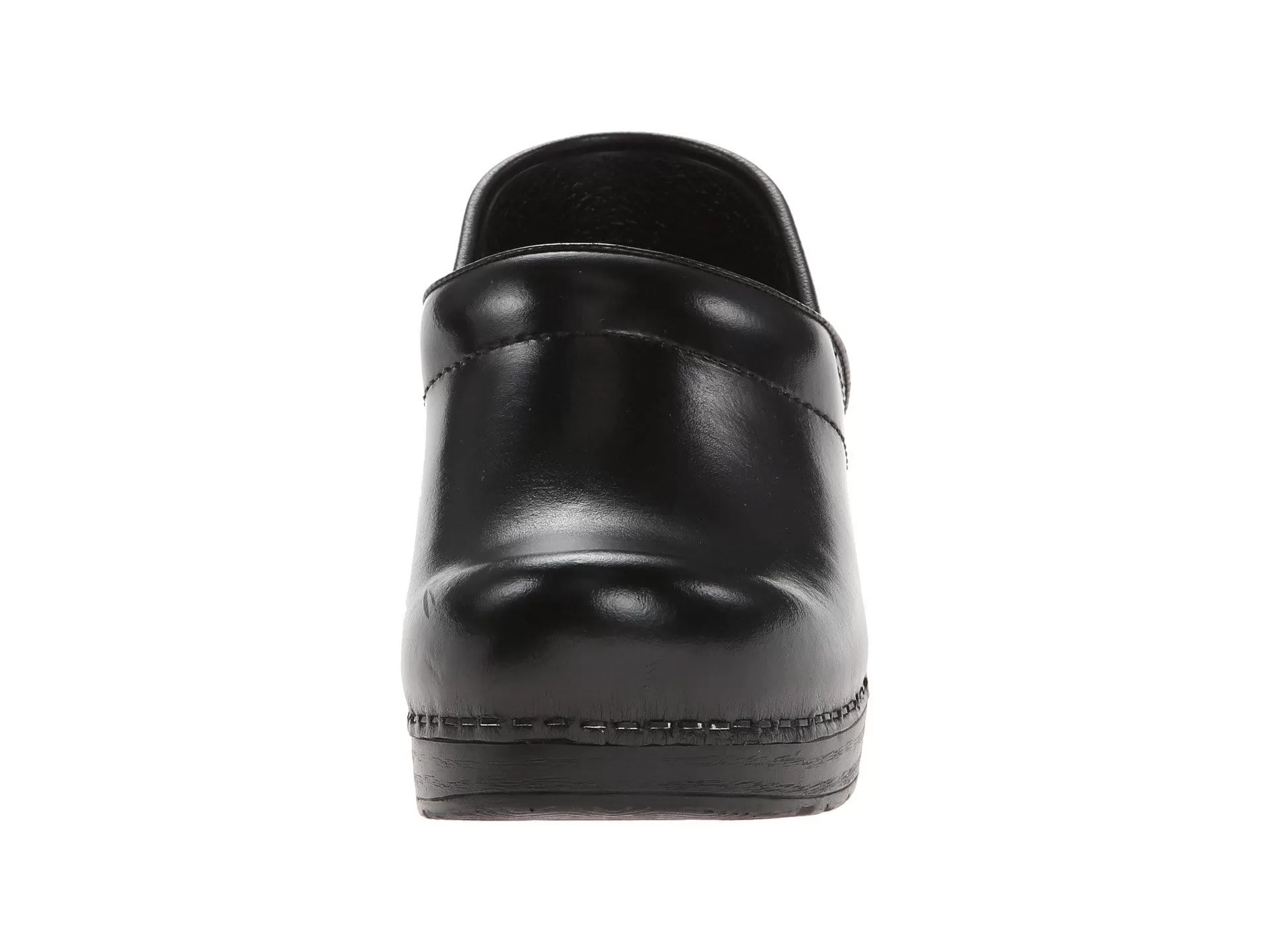 DANSKO Professional Black Cabrio Leather Clogs