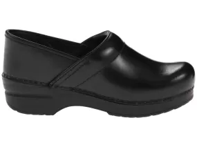 DANSKO Professional Black Cabrio Leather Clogs