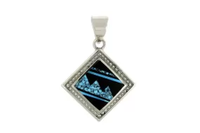 David Rosales Square Shadow Peak Pendant