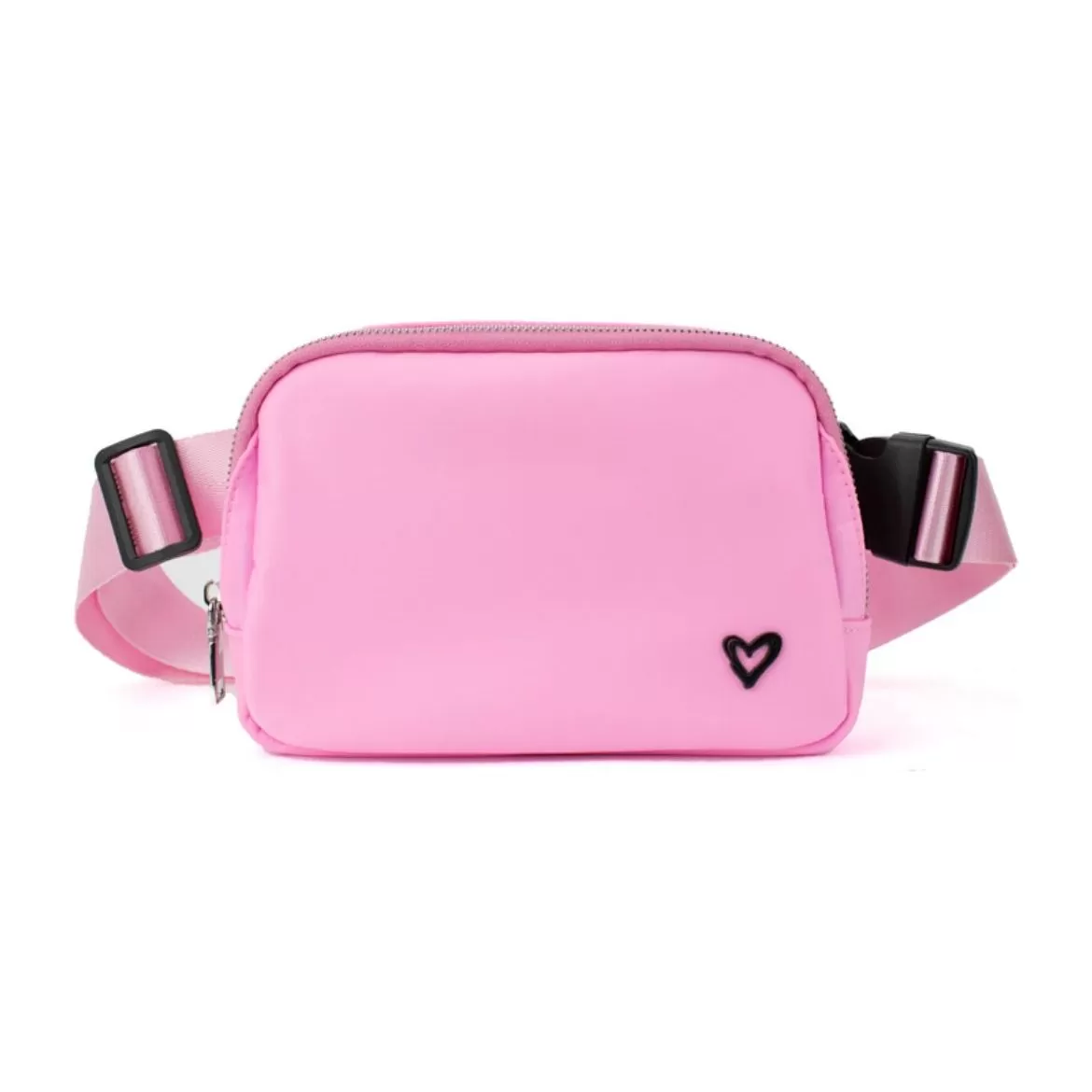 Dixie Nylon Belt/Crossbody Bag - Sweet Pink