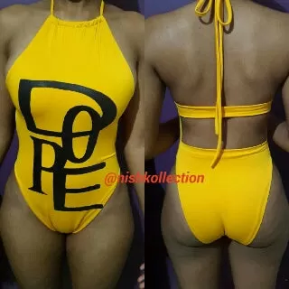 Dope Spandex one piece swimsuit