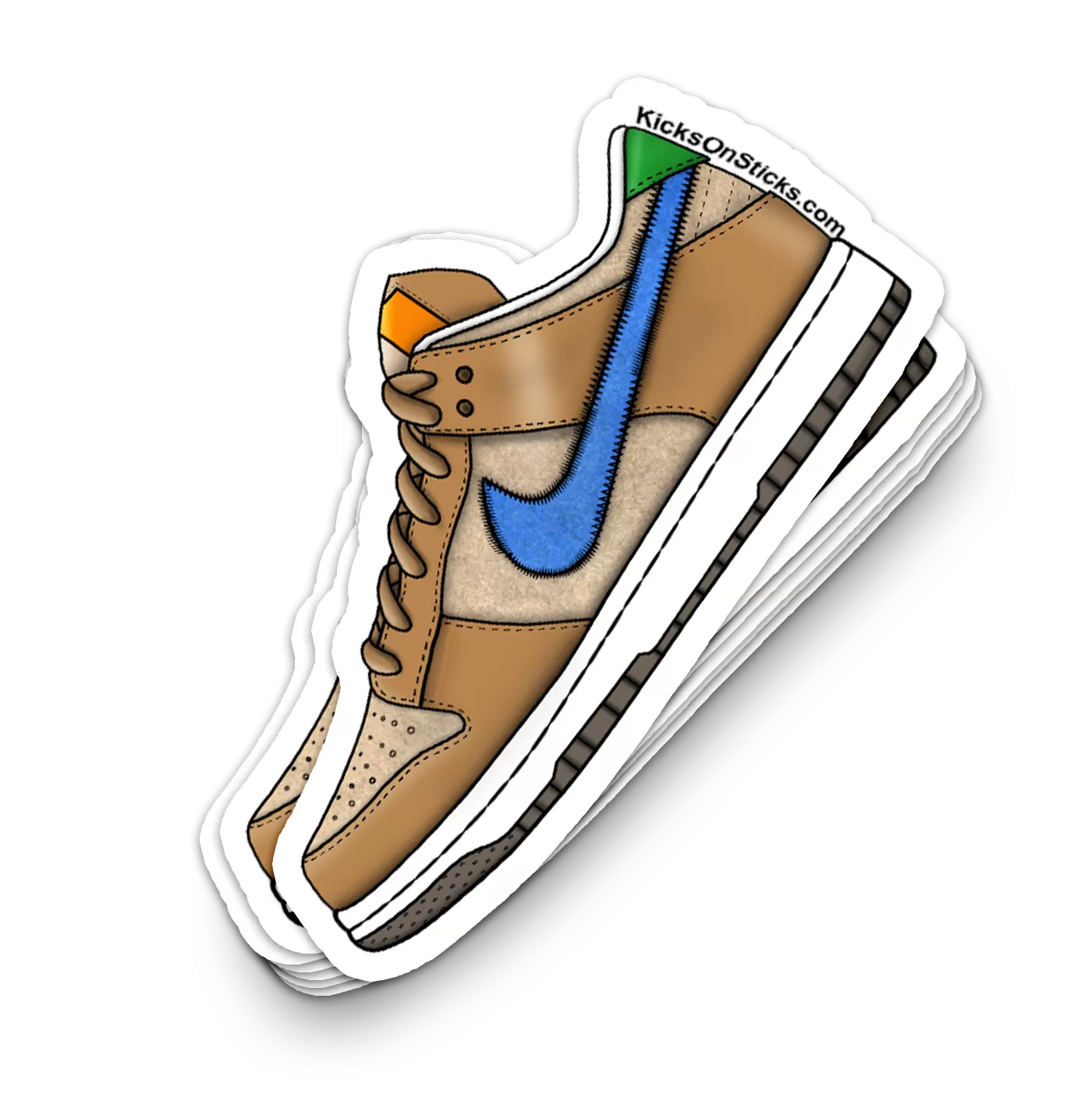 Dunk Low "Size?" Sneaker Sticker