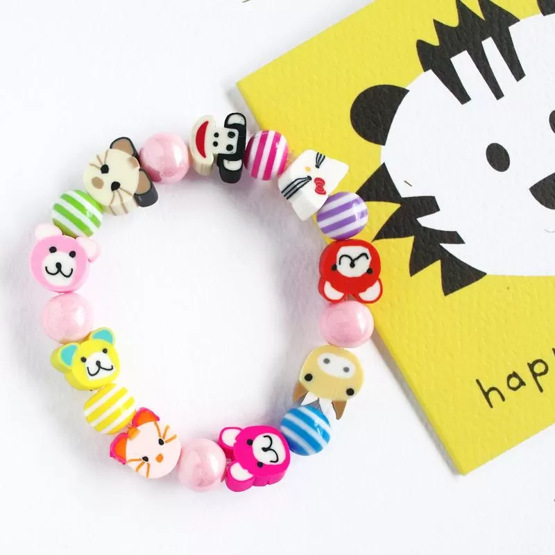 Fury Friends Rainbow Bracelet by Lauren Hinkley