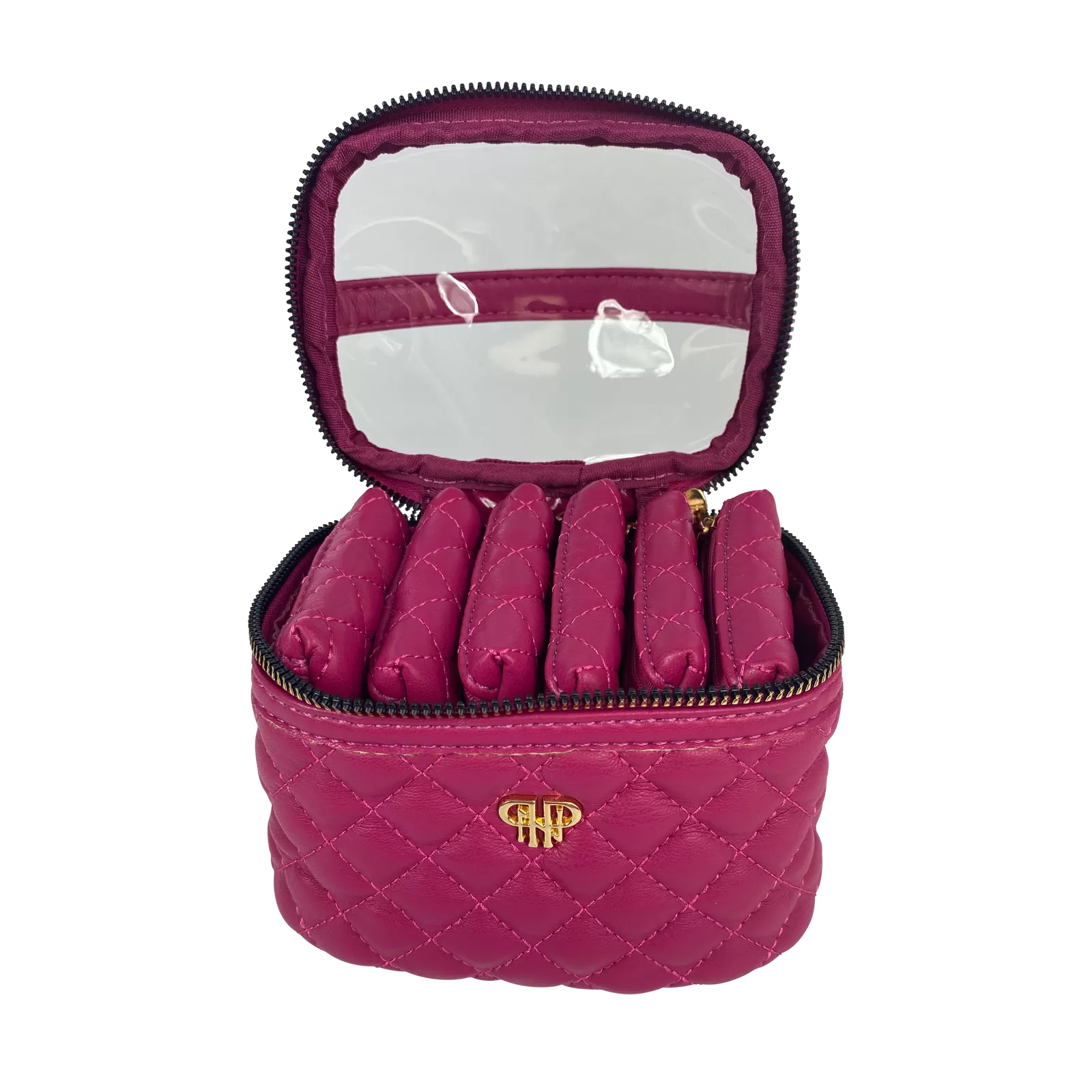 Getaway Jewelry Case - Magenta Quilted