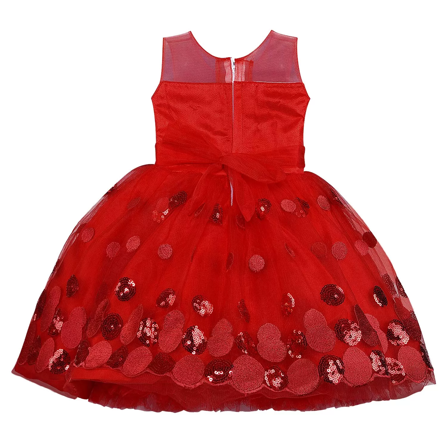 Girls Fit and Flair Partywear Dress