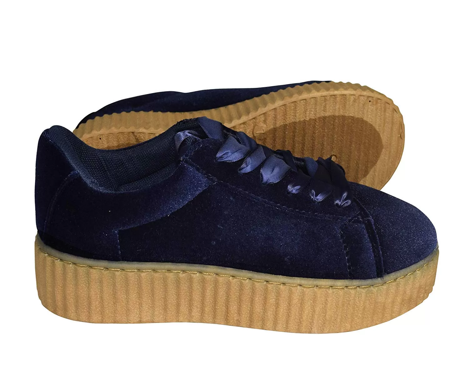 Girls Suede Faux Fur Cute Flat Platform Shoes Sneakers (Kids 5-10yrs.)