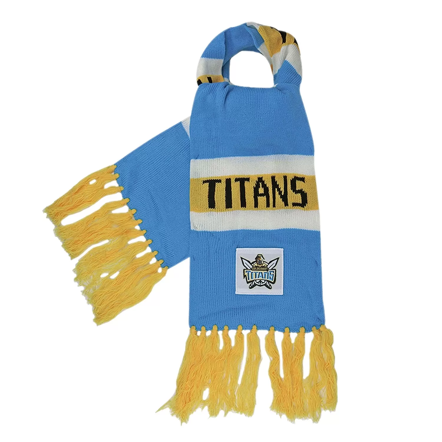 Gold Coast Titans NRL Rugby League Bar Scarf