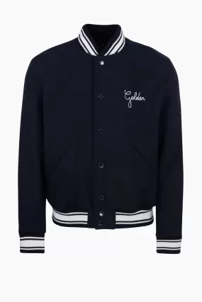 Golden Goose Bomber Jacket - Dark Blue