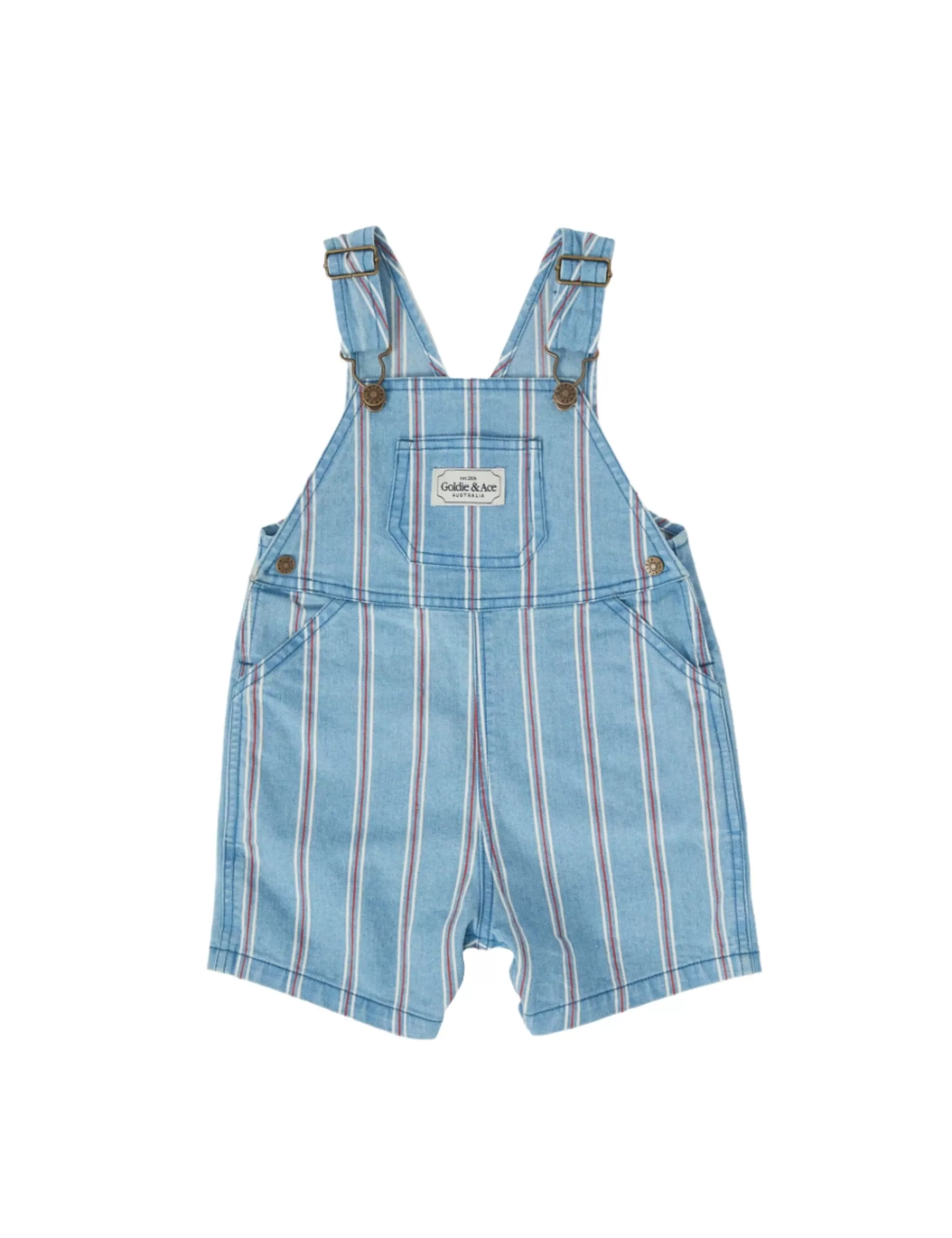 Goldie & Ace - Burton Classic Stripe Denim Overalls