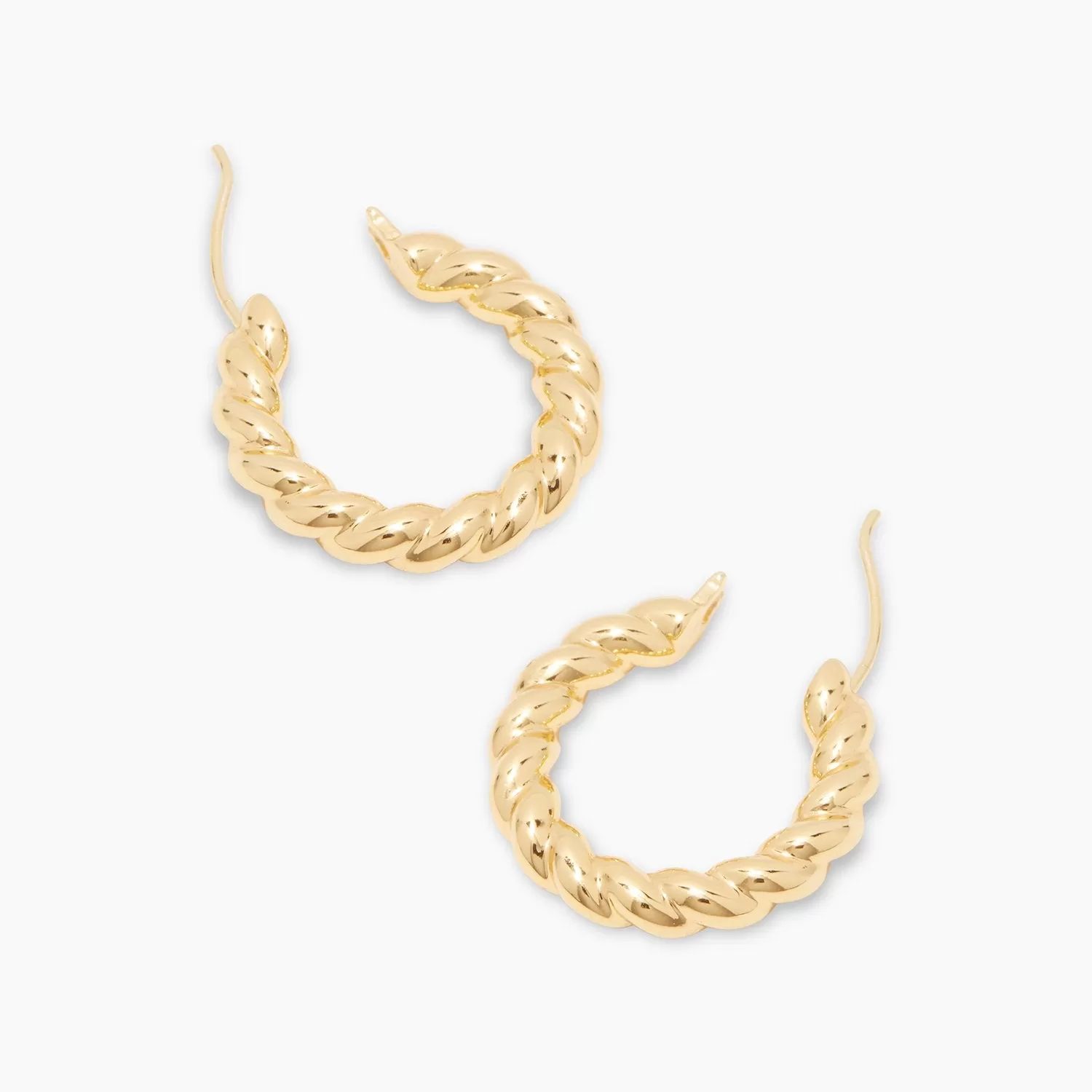 Gorjana Crew Hoops (gold)