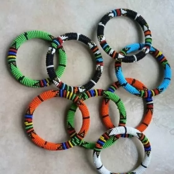 Handmade Beaded Maasai Bracelet