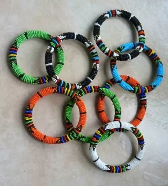 Handmade Beaded Maasai Bracelet