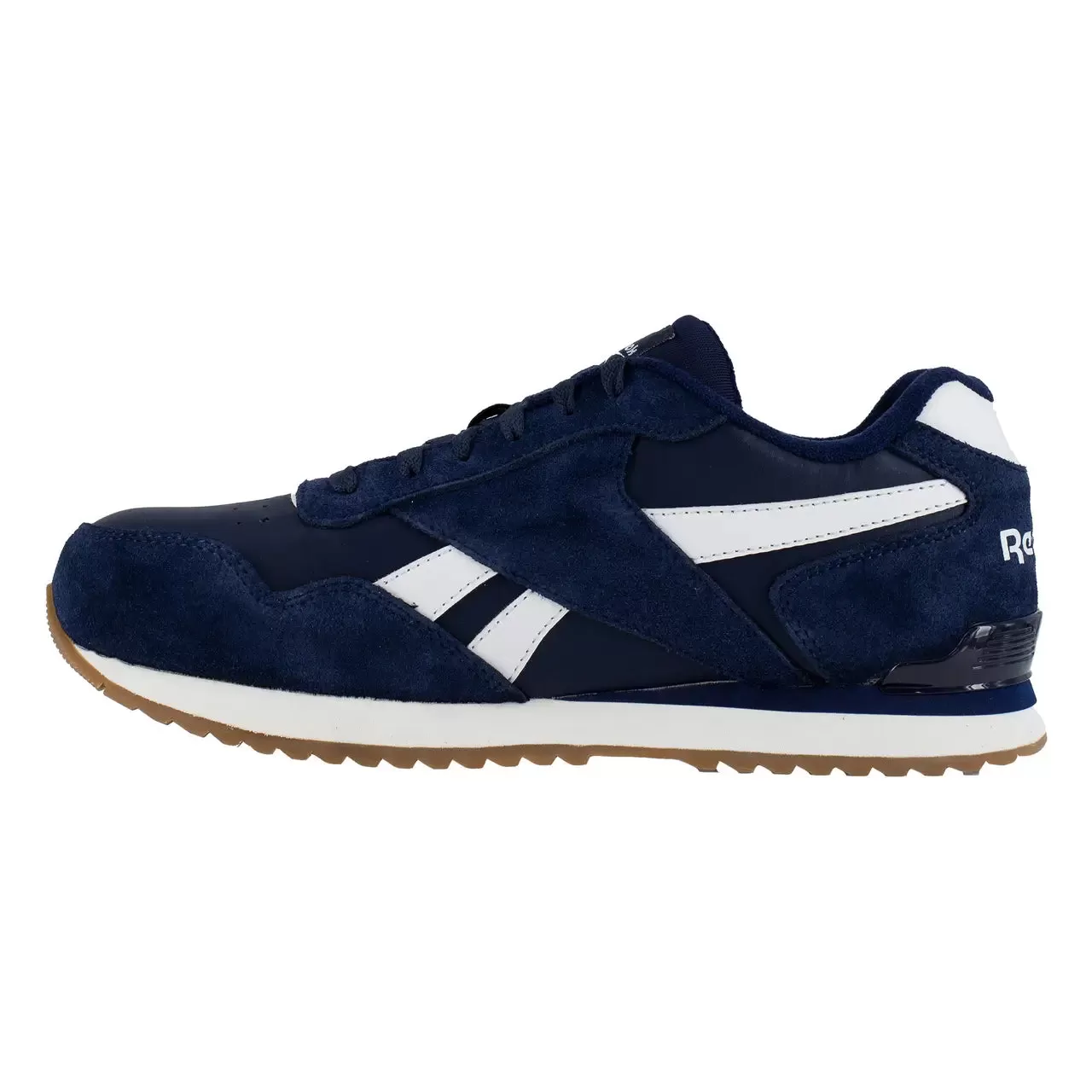 Harman Composite-Toe Athletic Work Shoe Navy/White